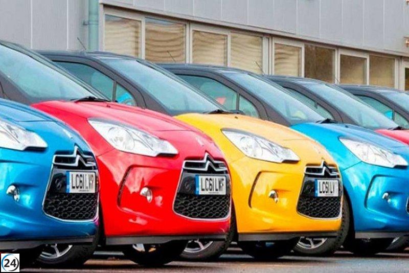 Las ventas de coches en el Reino Unido suben un 2,6% por segundo año seguido en 2024.