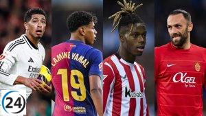 Cuatro caras del triunfo: el campeón, el aspirante, el soñador y el novato.
