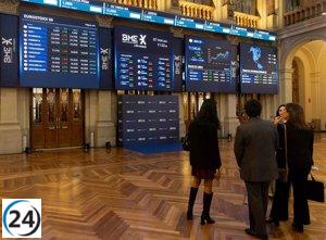 El Ibex 35 sube un 0,4% y se asienta en los 11.800 puntos.