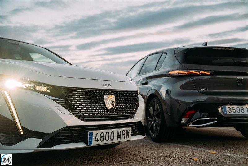 Peugeot, Citroën y Seat lideran las ventas de coches de segunda mano en España en 2024.