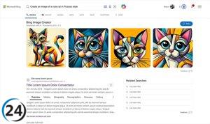Microsoft reestablece la antigua versión de Bing Image Creator mientras corrige fallos de la nueva actualización.