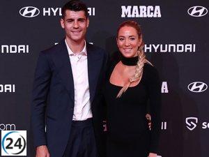 Álvaro Morata celebra el cumpleaños de Bella con un emotivo mensaje para Alice Campello.