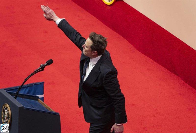 Musk responde a críticas por saludo nazi: “Que se agencien mejores artimañas”.