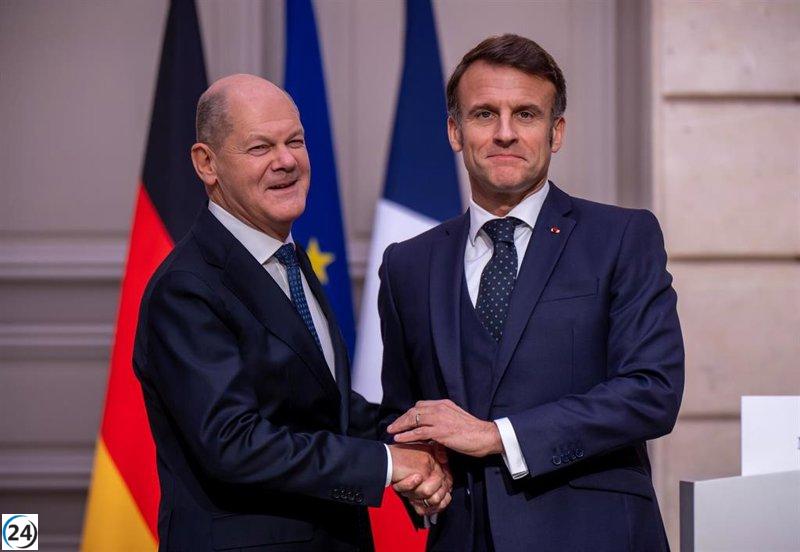 Scholz y Macron llaman a la unidad europea frente al resurgir de Trump.