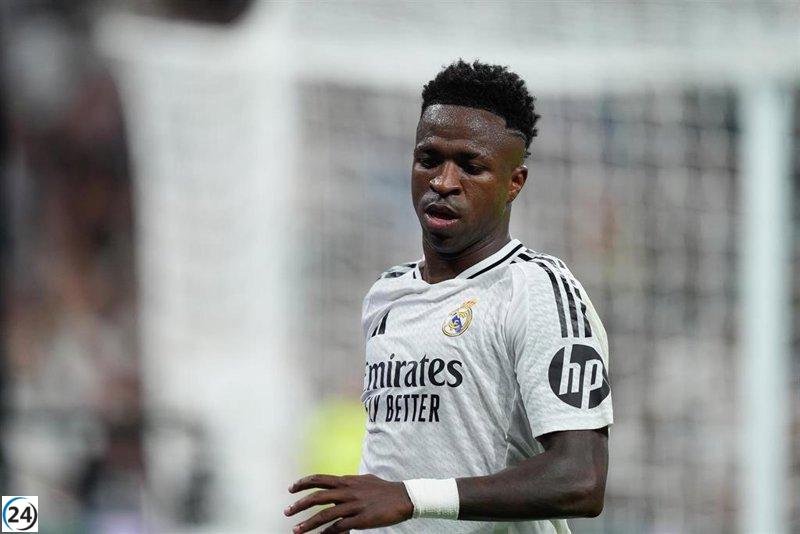 Vinícius testifica a distancia ante jueza de Barcelona por incidentes racistas en el clásico FCB-Madrid.