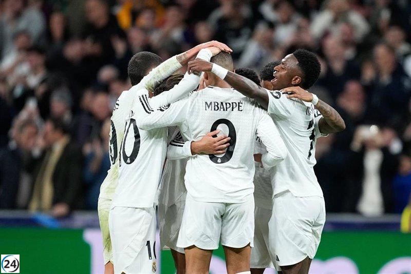 El Real Madrid sella su pase a los playoffs de Champions con otra impresionante victoria.
