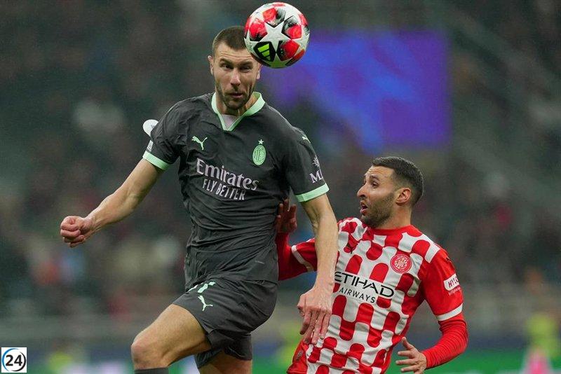 El Girona se despide de la Champions en San Siro.