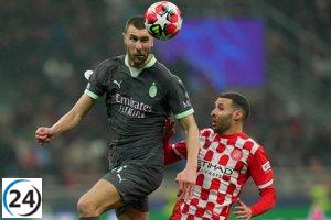 El Girona se despide de la Champions en San Siro.