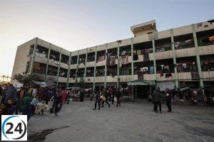 Autoridades gazatíes reportan la muerte o desaparición de más de 15.000 niños en edad escolar.