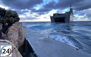 La Armada realizará tres despliegues en el Mediterráneo en 2025 para reforzar la disuasión de la OTAN.