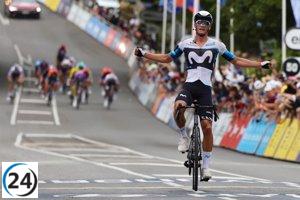 Javier Romo se corona en la tercera etapa y se coloca al frente del Tour Down Under.