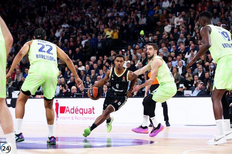 El Barça sufre un tropiezo frente al ASVEL.