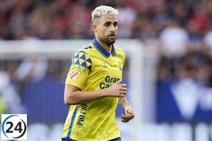 Las Palmas salva puntos en el último suspiro contra Osasuna.