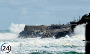 Éowyn advierte sobre condiciones severas: 11 provincias en alerta por olas, viento y niebla, con Galicia en nivel naranja.