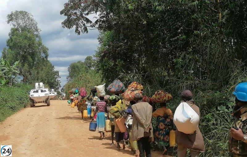 Kivu Norte enfrenta un apagón y la amenaza del M23 a solo 30 kilómetros de su capital.