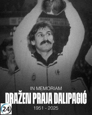 Muere a los 73 años Drazen Dalipagic, ícono del baloncesto yugoslavo y su máximo goleador.