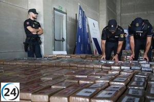El Gobierno señala que el aumento del 300% en la incautación de cocaína en cinco años se relaciona con el exceso de producción en América Latina.