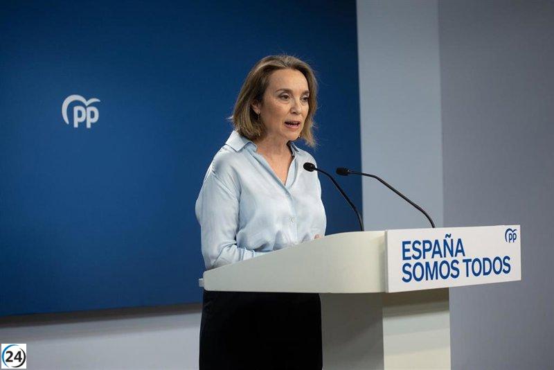 Gamarra denuncia la arrogancia de Sánchez al rechazar aumentos en pensiones y asistencia al transporte tras la dana.