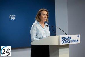 Gamarra denuncia la arrogancia de Sánchez al rechazar aumentos en pensiones y asistencia al transporte tras la dana.