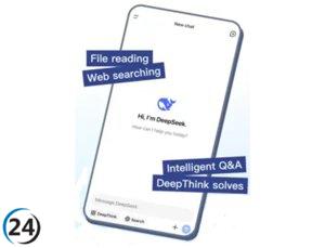 DeepSeek: El asistente de IA chino que lidera la App Store.