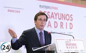 Almeida declara que el Gobierno de Sánchez está en crisis y demanda elecciones anticipadas para reestablecer la voz del pueblo.