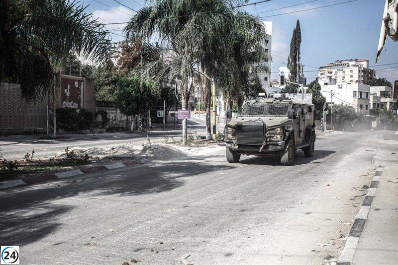 Dos fallecidos tras bombardeo israelí en el campamento de Nur Shams, Cisjordania.