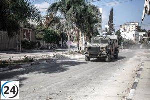 Dos fallecidos tras bombardeo israelí en el campamento de Nur Shams, Cisjordania.