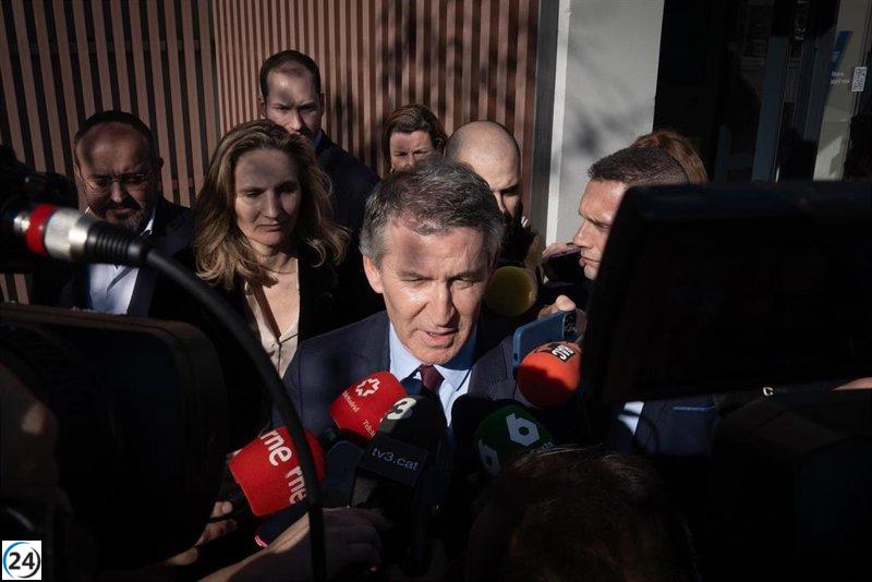 Feijóo alerta a Sánchez sobre las consecuencias del decreto ómnibus: “Los pensionistas no son ingenuos”
