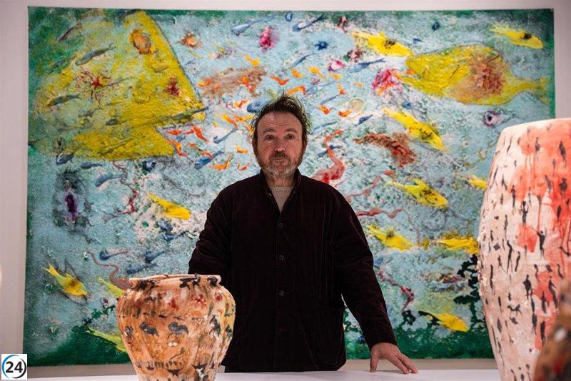 Miquel Barceló entre la innovación de sus peces y la crítica a la tauromaquia en Madrid: 