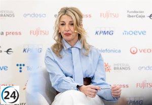 Díaz anuncia el inminente aumento del Salario Mínimo Interprofesional.