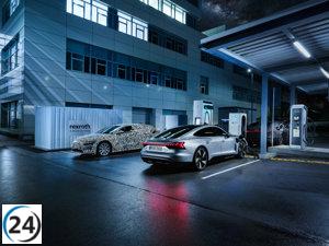 Audi lanza simulador de redes eléctricas para evaluar la carga de autos eléctricos.