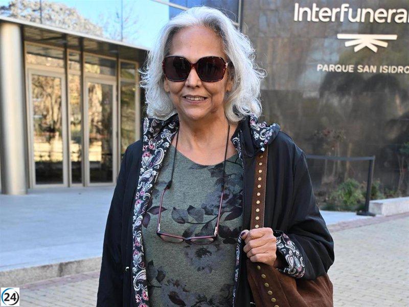 Charo Vega, devastada al despedir a su exmarido Tony Caravaca:
