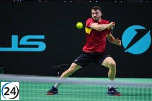 Pedro Martínez le otorga a España una ventaja crucial frente a Suiza en la Copa Davis.
