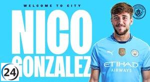 Nico González se une al núcleo del Manchester City.