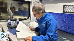 El líder del OIEA visita Kiev para evaluar la seguridad nuclear.