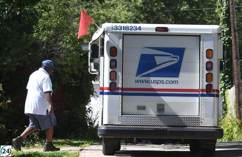 El Servicio Postal de EE.UU. reanuda envío de paquetes desde China.