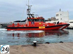 En 2024, Salvamento Marítimo ha auxiliado a 23,928 migrantes de 1,277 barcos, una reducción del 10% respecto al año anterior.