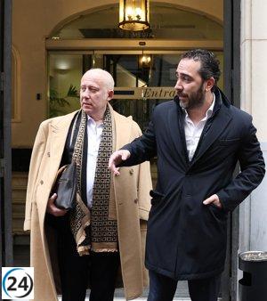 De Aldama pide a la Audiencia Nacional la devolución de su Audi blindado para garantizar su seguridad.