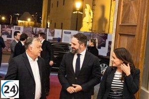 Abascal lidera cumbre de la ultraderecha con Orban, Le Pen y Salvini.