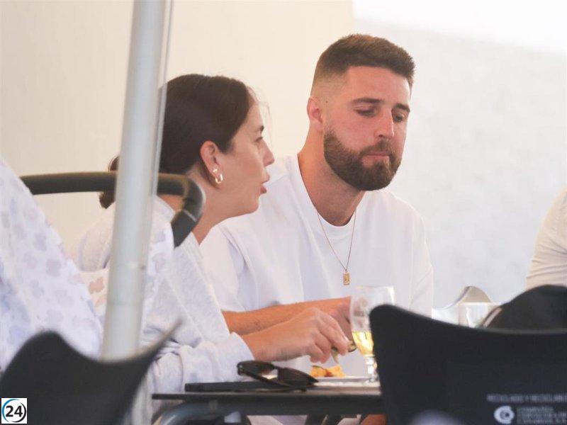 Anabel Pantoja y David Rodríguez celebran su reconciliación en un almuerzo familiar.
