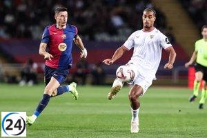 El Barça aspira a un cierre ideal en Sevilla.
