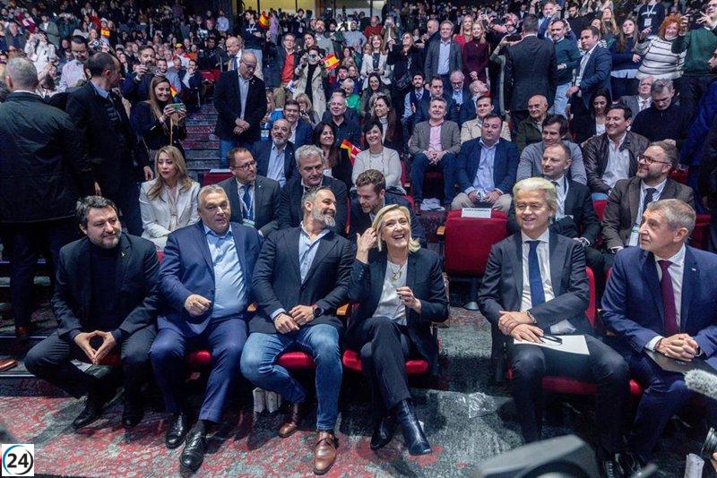La extrema derecha en Europa proclama desde Madrid su ambición de liderazgo.