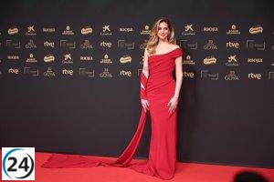 Premios Goya 2025: Chiara Ferragni y Melody marcan el inicio del desfile en la alfombra roja.