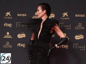 Nieves Álvarez une arte e historia en una memorable noche de los Premios Goya 2025.