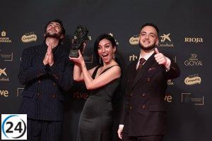 C. Tangana rinde homenaje a Karla Sofía Gascón en los Goya 2025: