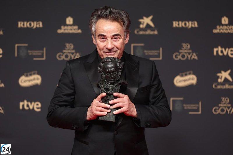 Eduard Fernández se alza con su cuarto Goya por 'Marco' y anhela más papeles de esta magnitud.