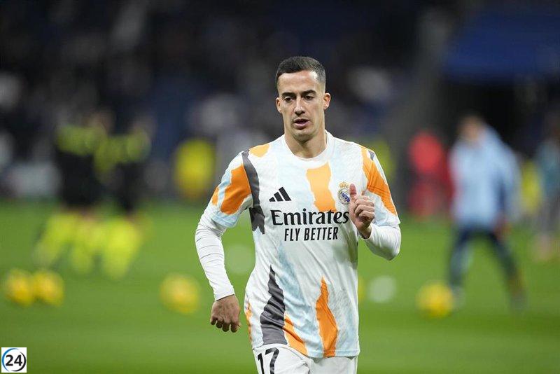 Lucas Vázquez se lesiona y queda fuera del partido ante el City.