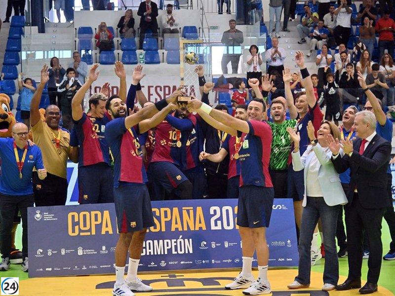 El Barça se alza con la Copa de España al vencer al Bathco Torrelavega.