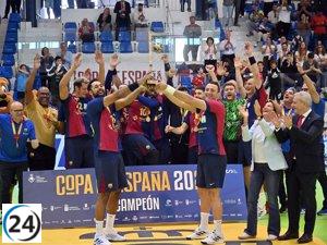 El Barça se alza con la Copa de España al vencer al Bathco Torrelavega.