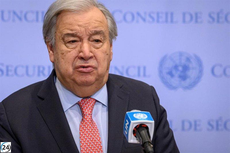 Guterres exige a Israel y Hamás el cumplimiento pleno del alto al fuego en Gaza.